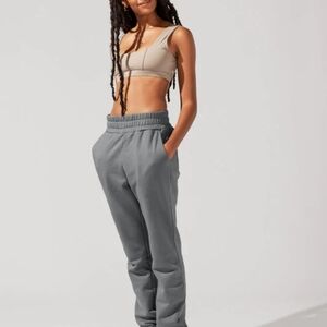 POPFLEX Cloud Rollover Sweatpants - Smoke